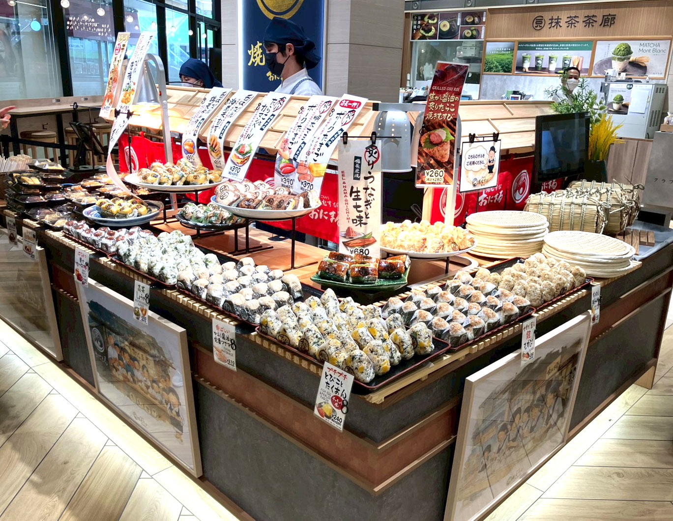 「ごちそう焼むすび おにまる東京ドームシティ店」OPENしました！！